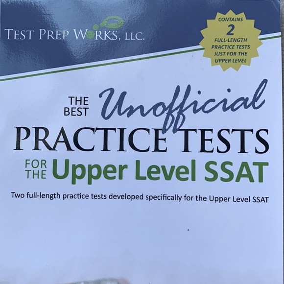 NWT SSAT Upper Level Practice Test - Picture 3 of 8